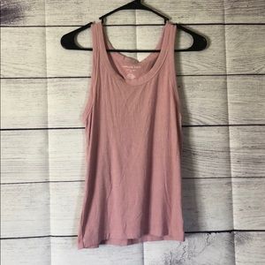 American eagle light pink tank top! Size medium
